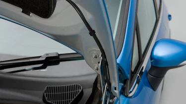 Ford Fiesta windscreen washer detail