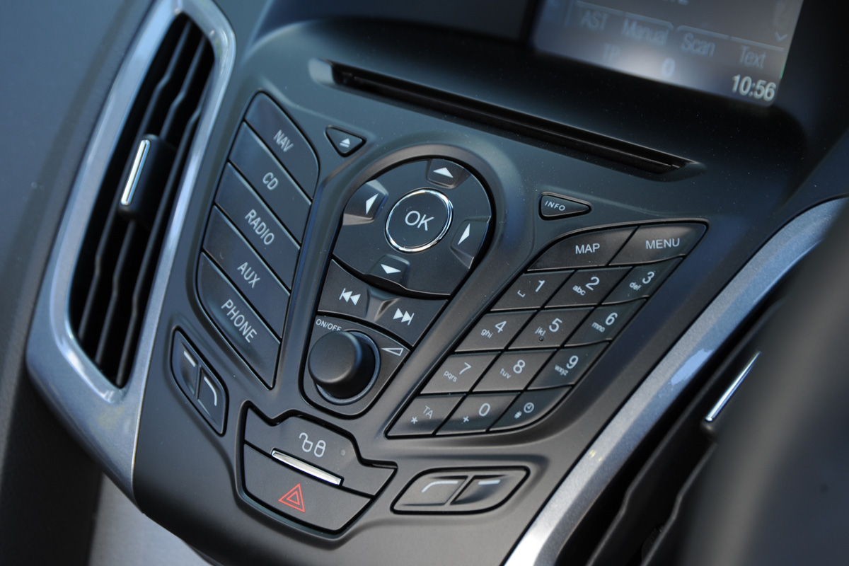 Ford Focus interior detail