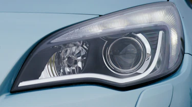Vauxhall Astra headlight detail