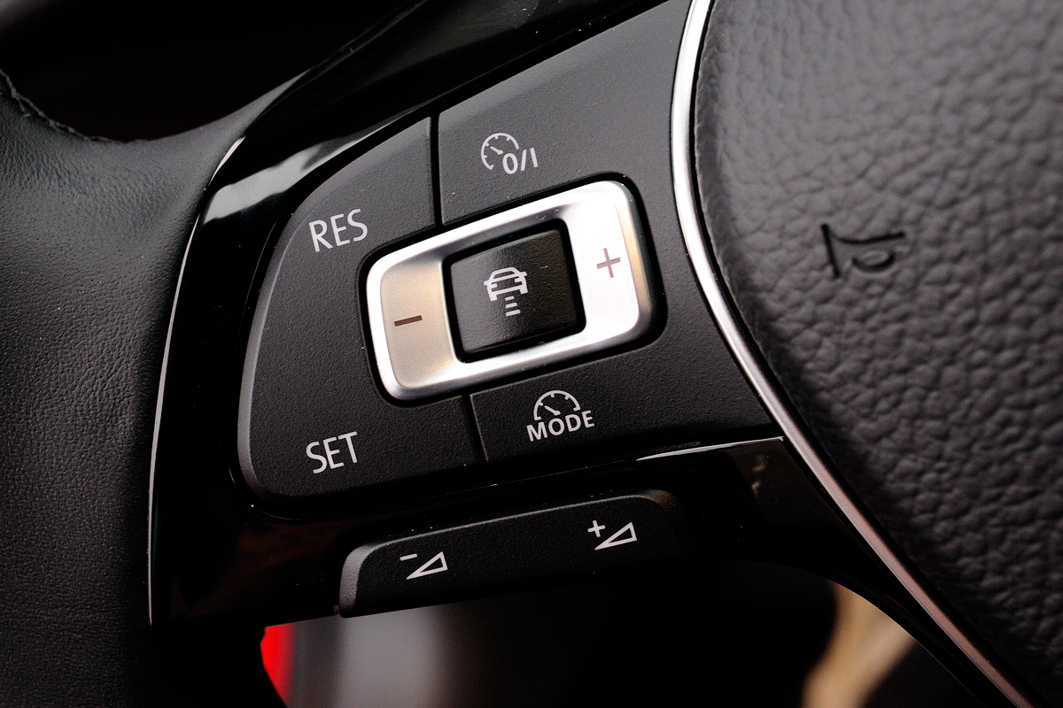 Volkswagen Golf interior detail