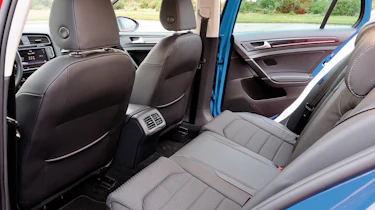 Volkswagen Golf BlueMotion rear seats