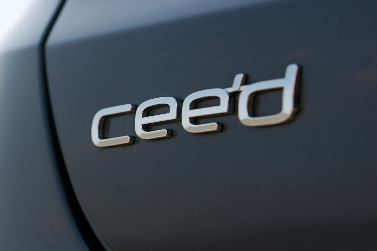 Kia Cee'd Sportswagon badge