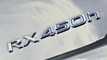 Lexus RX450h badge