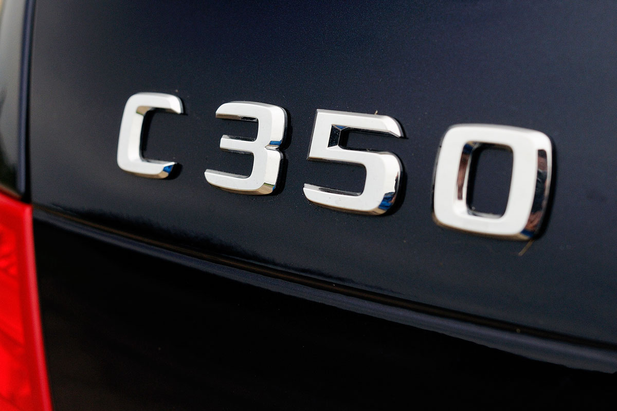 Mercedes C350 CDI Estate badge