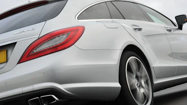 Mercedes CLS 63 AMG Shooting Brake badge