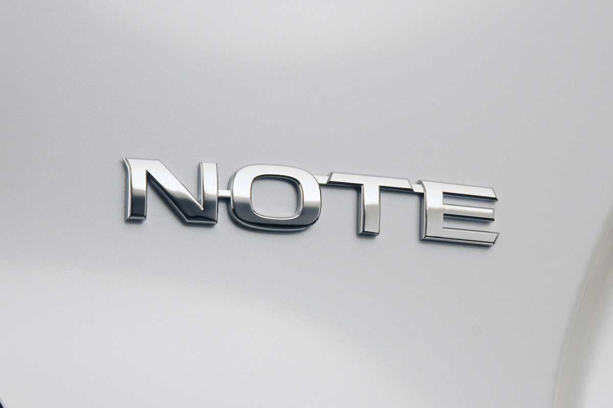 New Nissan Note badge