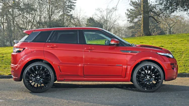 Prindiville Range Rover Evoque side profile