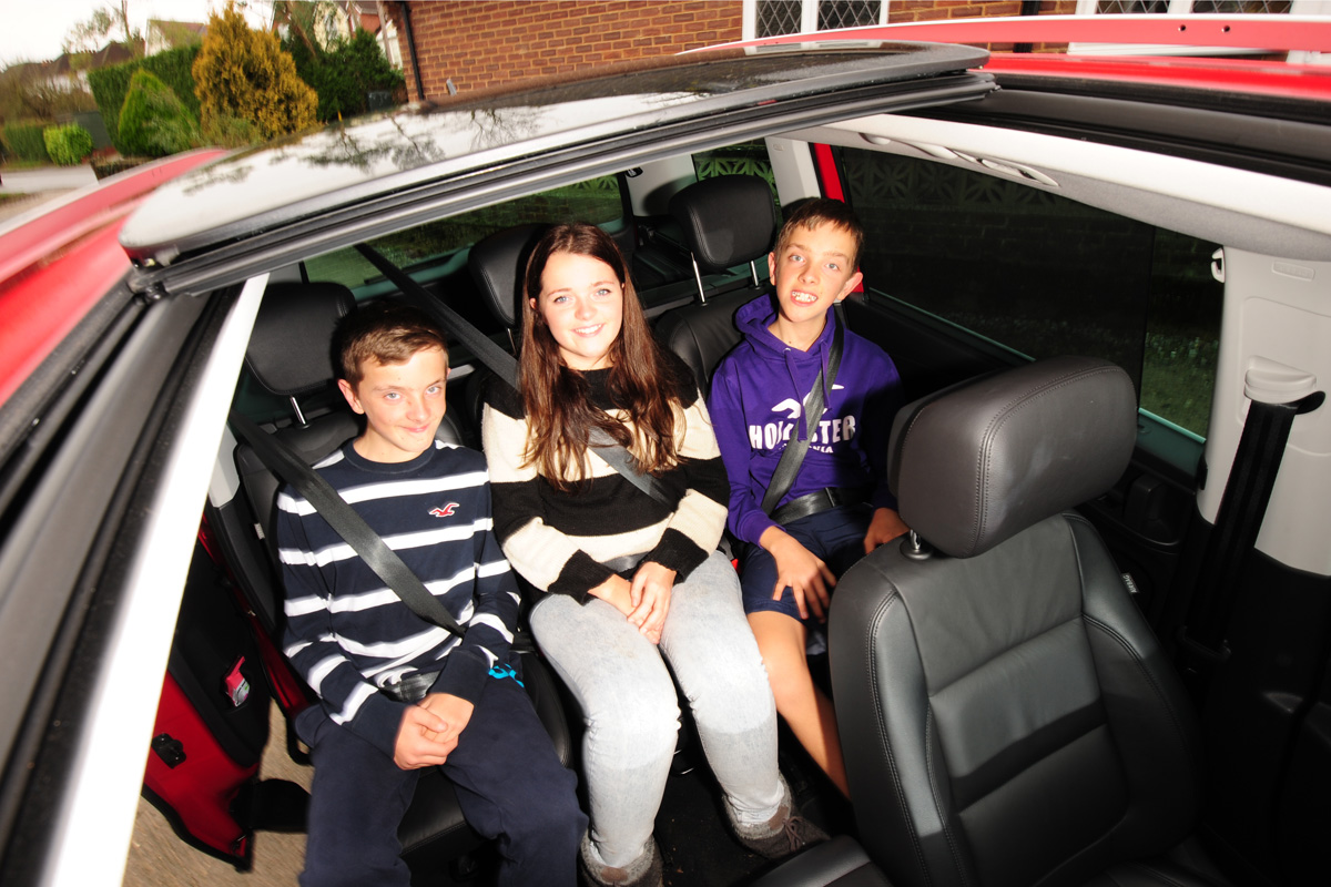 SEAT Alhambra rear seats