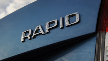 Skoda Rapid badge