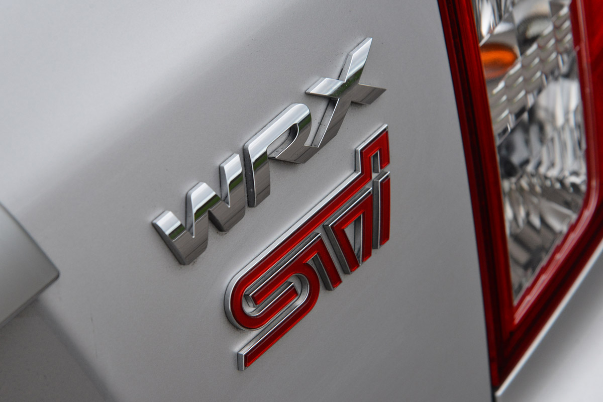 Subaru WRX STi 320R badge