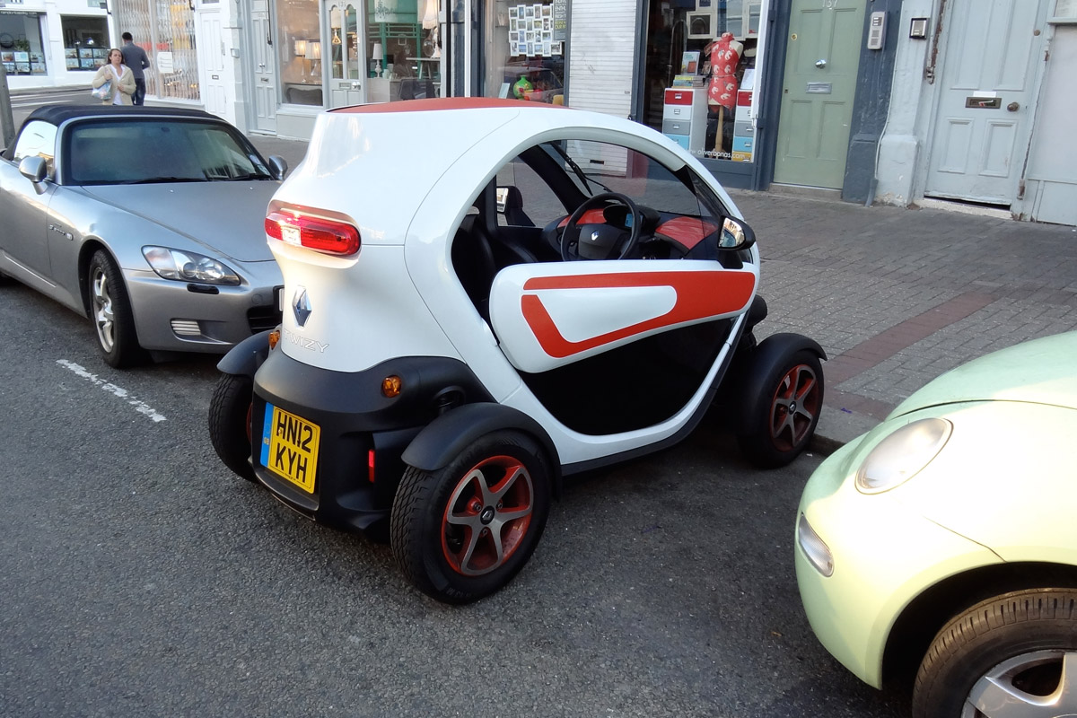 Renault Twizy parked