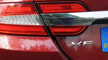 Jaguar XF badge