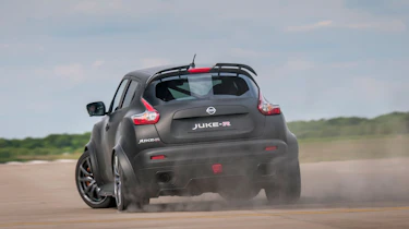 Nissan Juke-R sideways