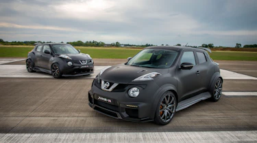 Nissan Juke-R old vs new raised