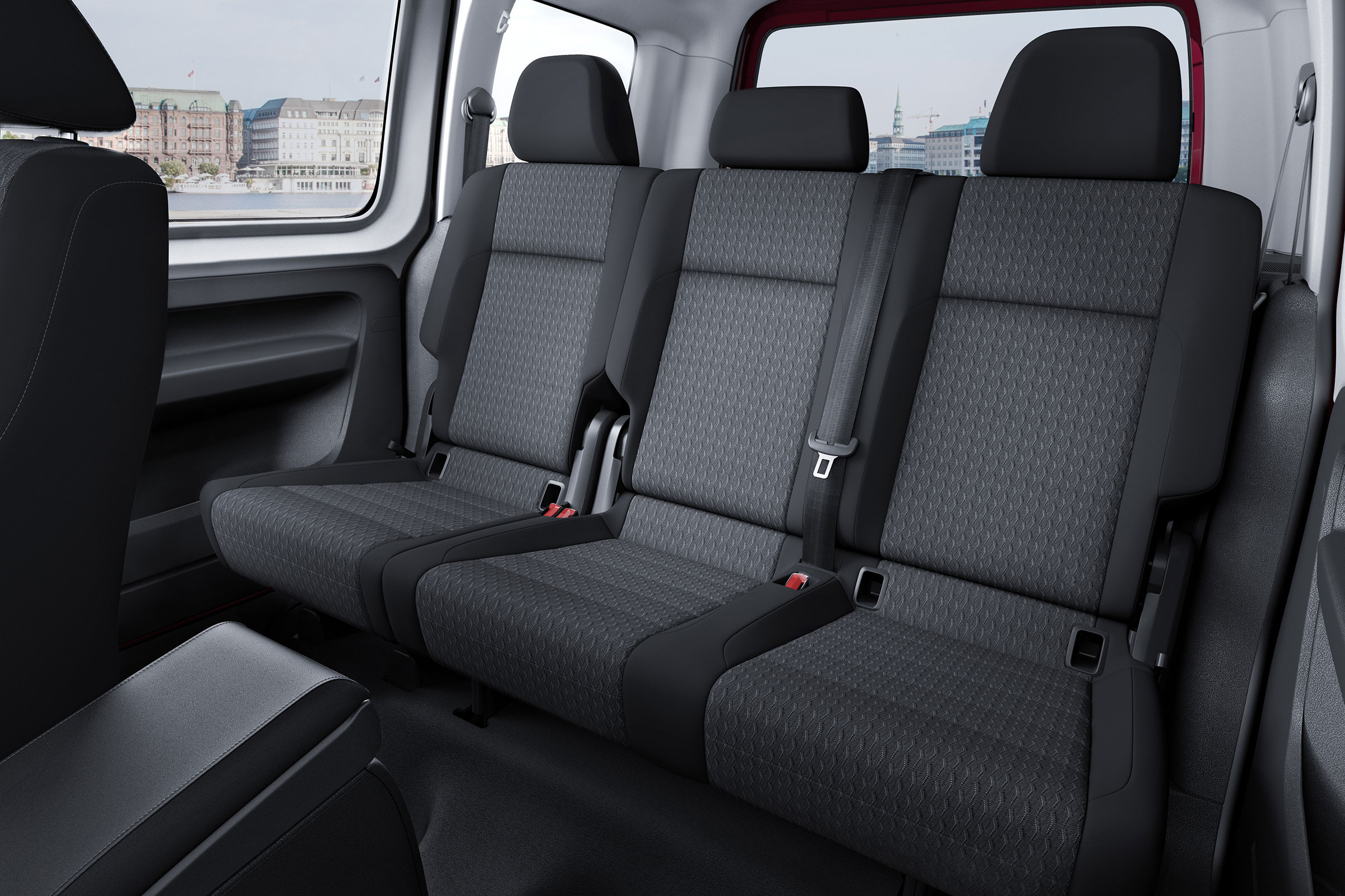 Volkswagen Caddy Life - rear seats