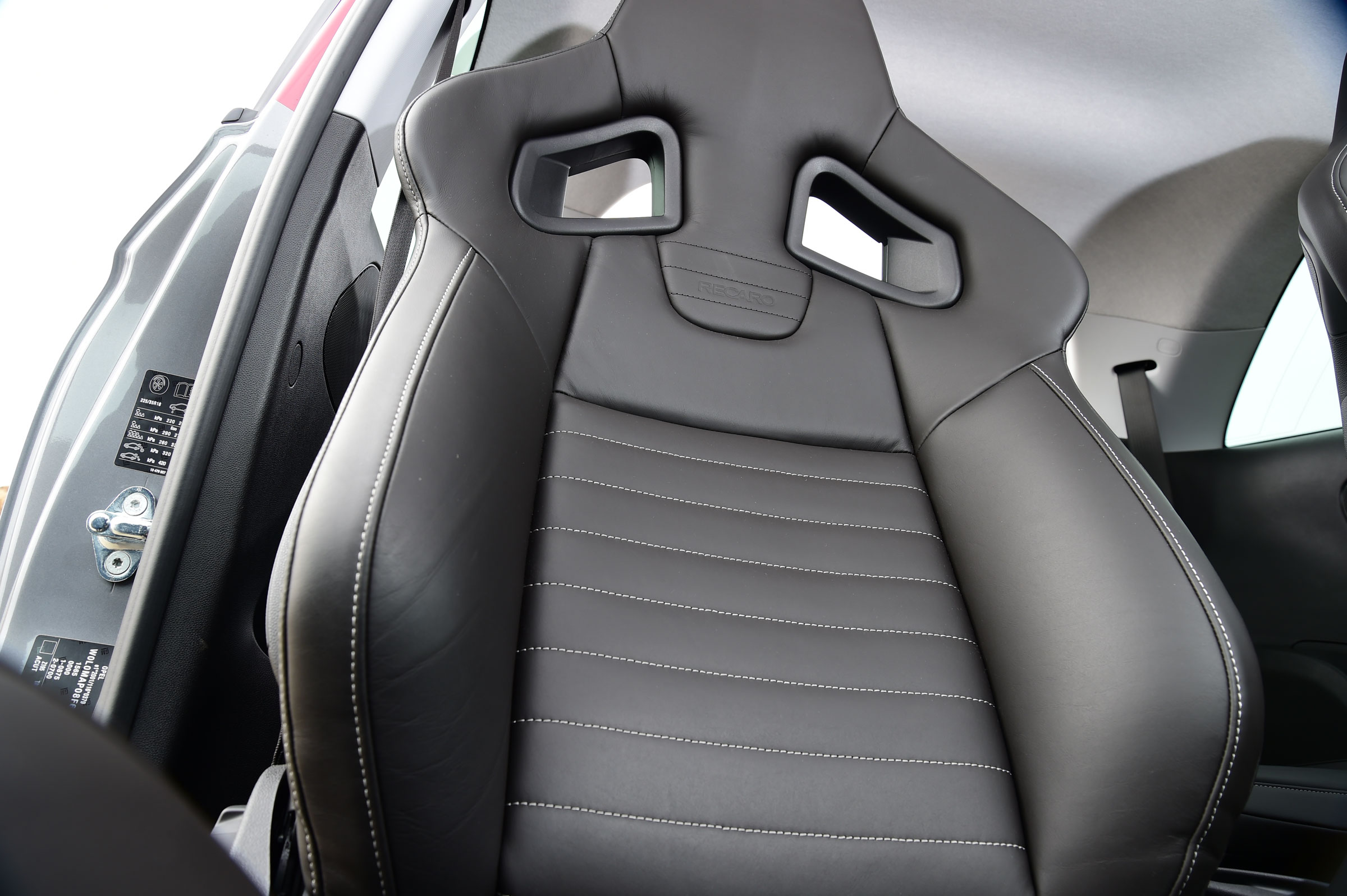 Vauxhall Adam Grand Slam - front seats
