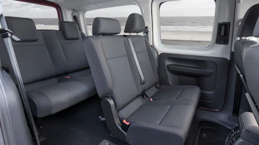 Volkswagen Caddy Life - rear seats