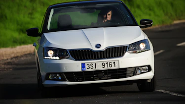 Skoda Fabia - head on