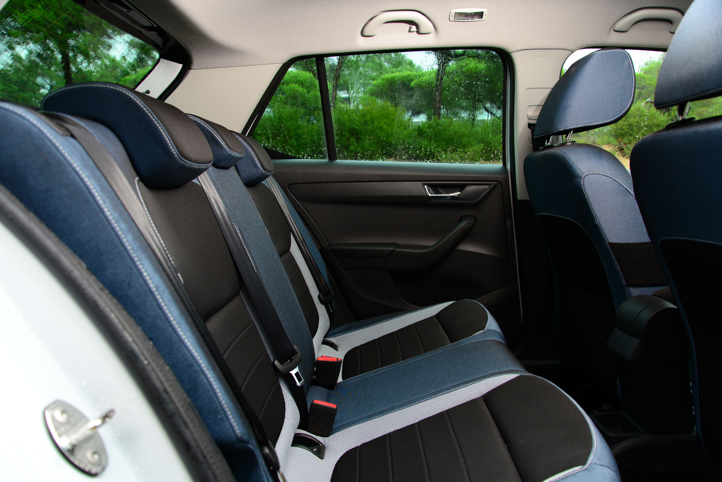 Skoda Fabia - rear seats