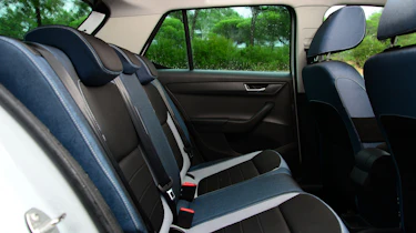 Skoda Fabia - rear seats