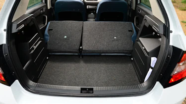 Skoda Fabia - boot seats down