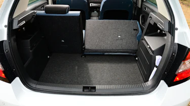 Skoda Fabia - boot seats folded