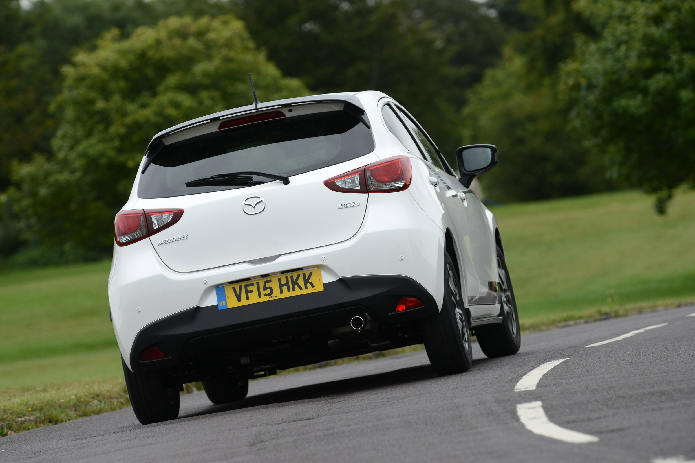Mazda 2 Sport Black rear