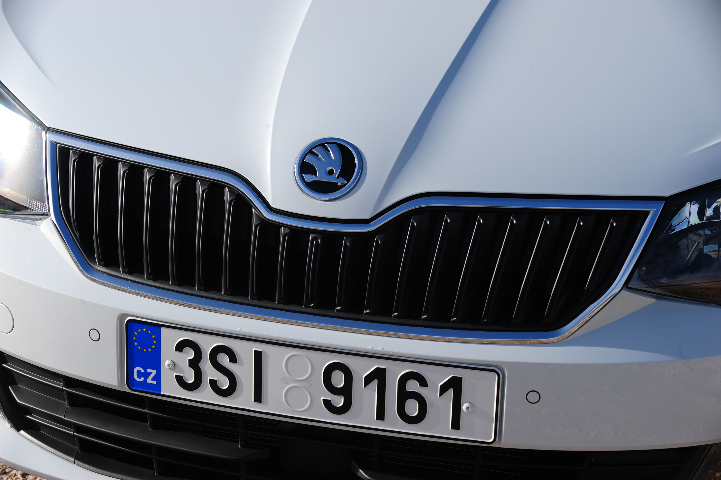 Skoda Fabia - grille