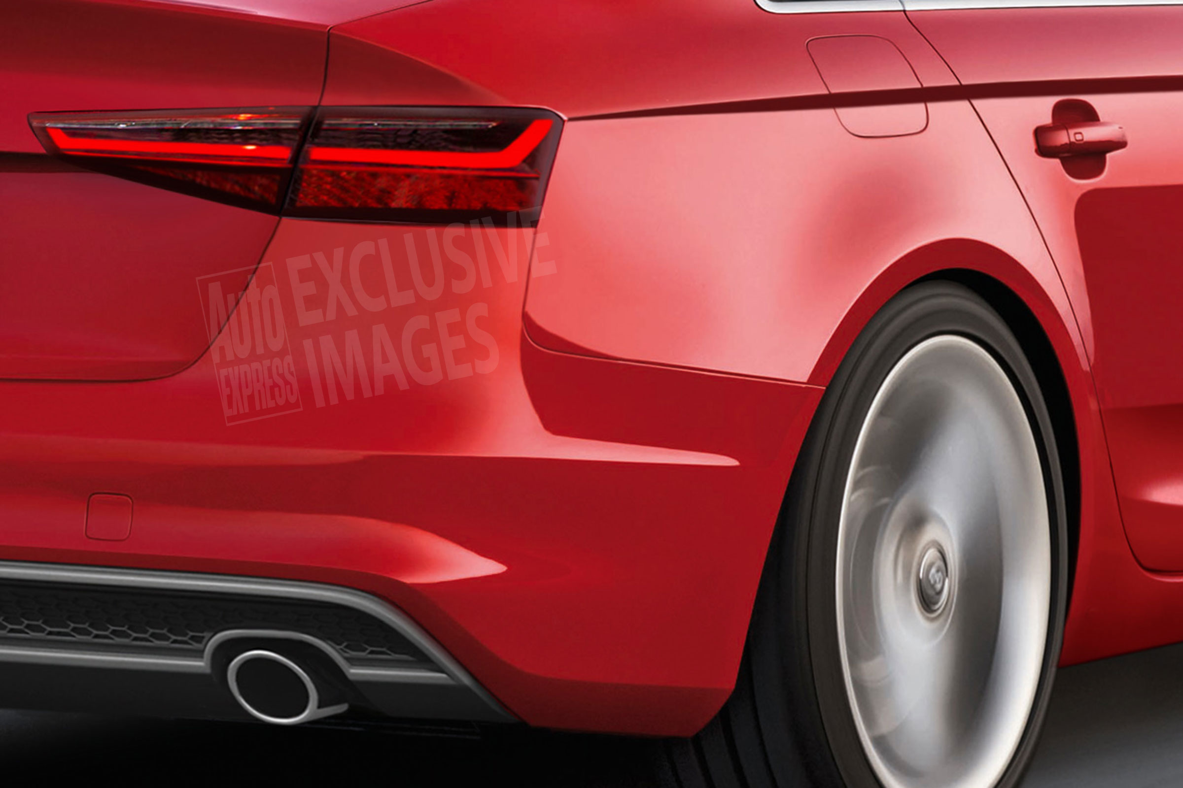 Audi A4 2015 exclusive pic - rear detail