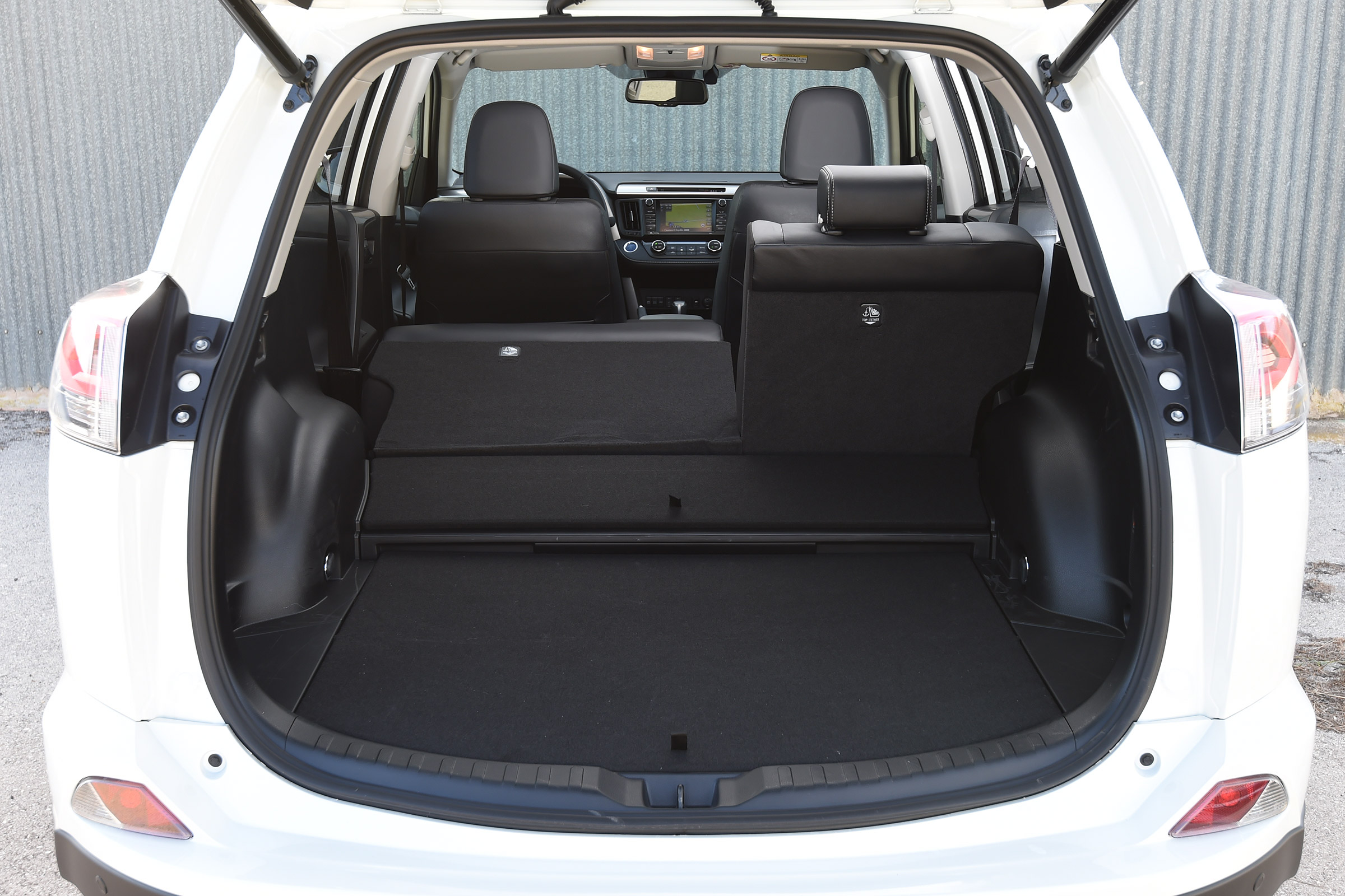 Mazda 2 Sport Black rear driving