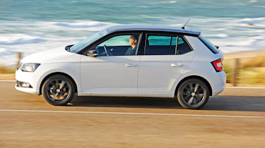 Skoda Fabia - side on