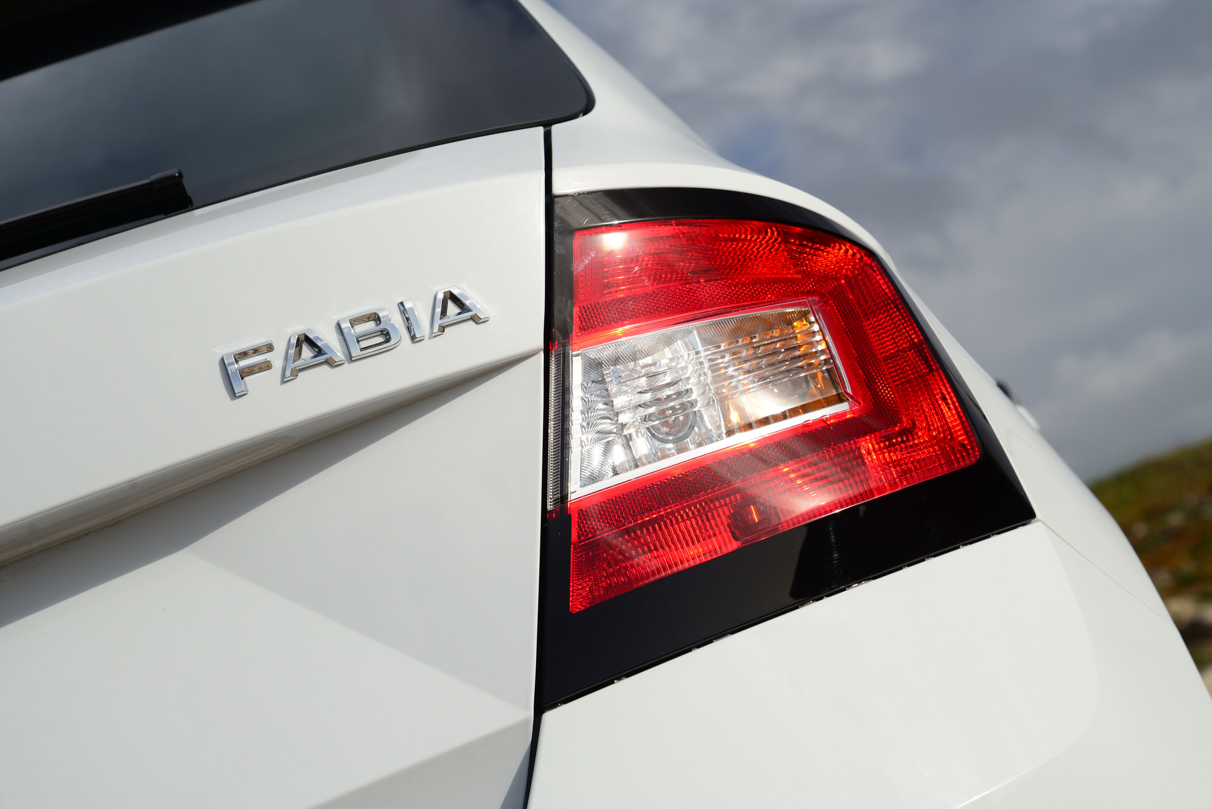 Skoda Fabia - rear light
