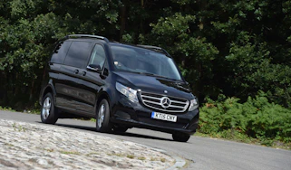 Mercedes V-Class UK drive
