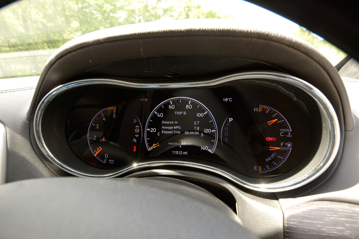 Jeep Grand Cherokee speedometer