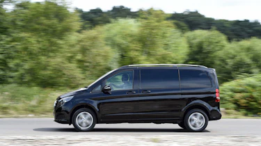 Mercedes V-Class UK drive - side