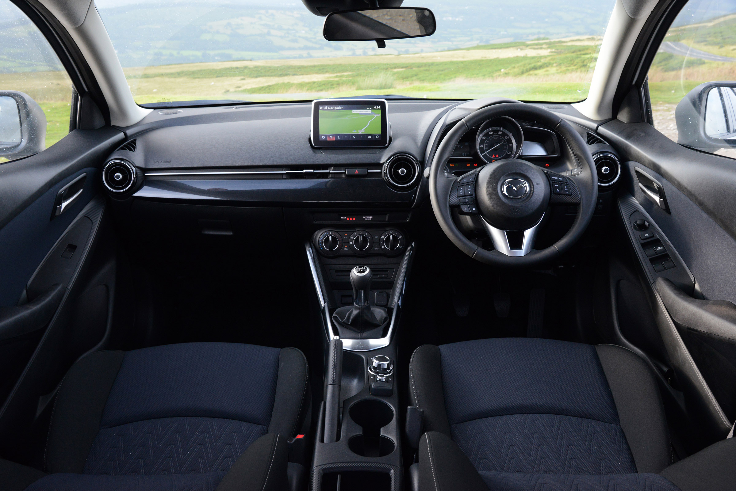 Mazda 2 Sport Black interior