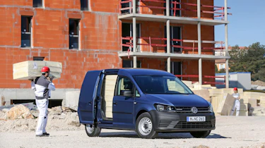 Volkswagen Caddy side door open