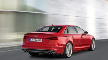Audi A4 2015 exclusive pic - rear
