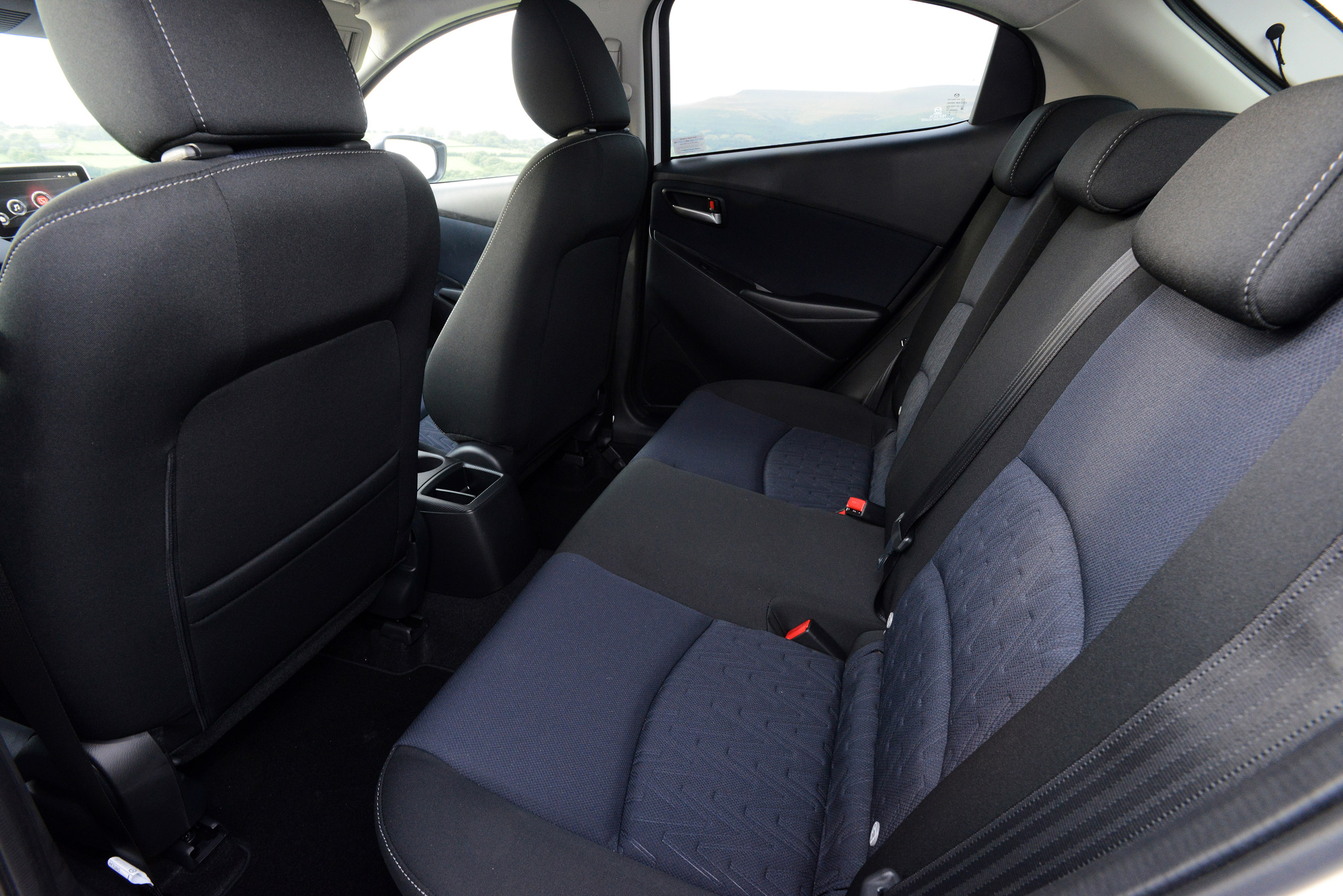 Mazda 2 Sport Black rear seats