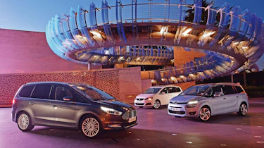 Ford Galaxy vs Citroen Grand C4 Picasso & SEAT Alhambra