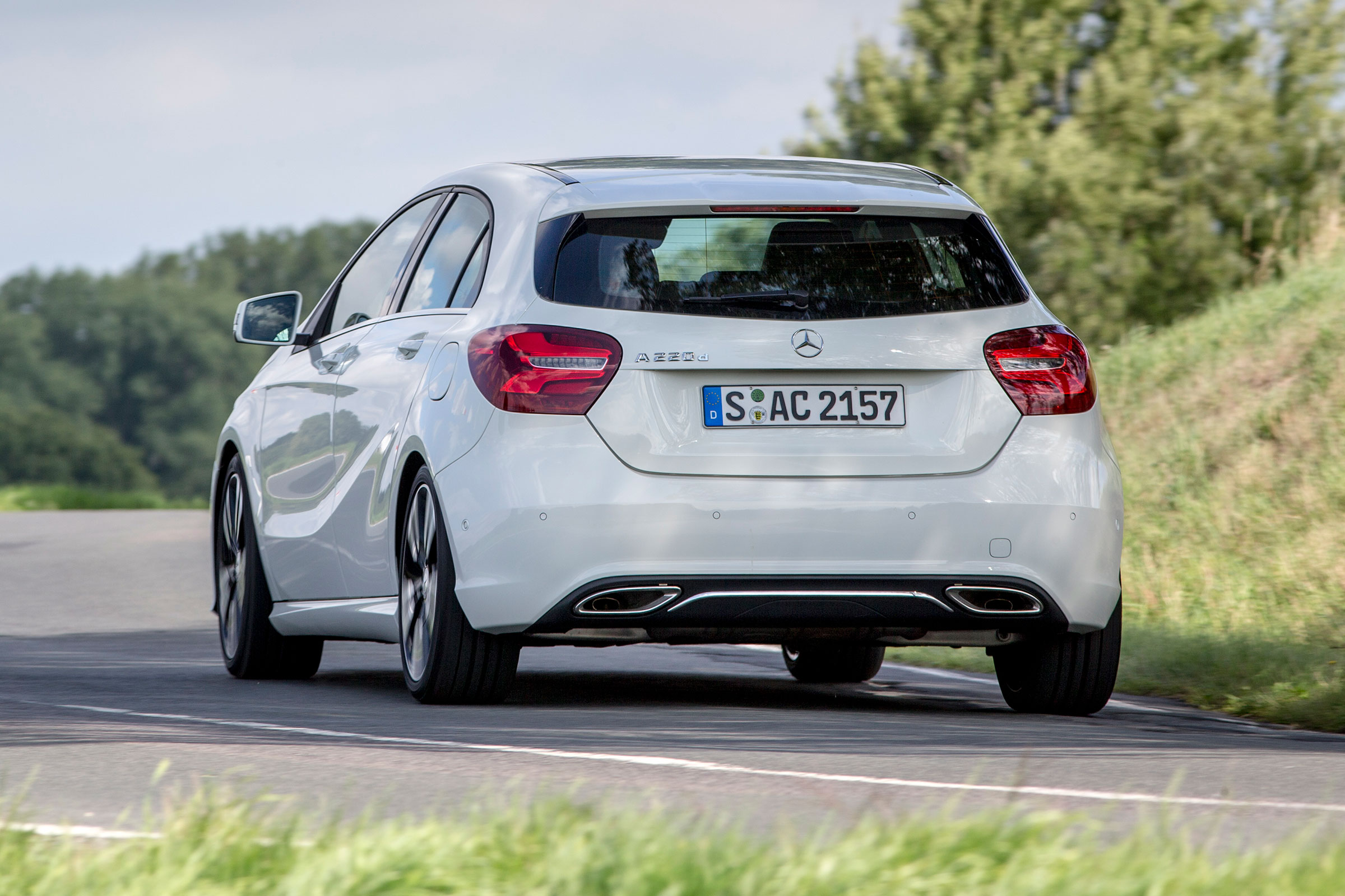 Mercedes A-Class - rear action