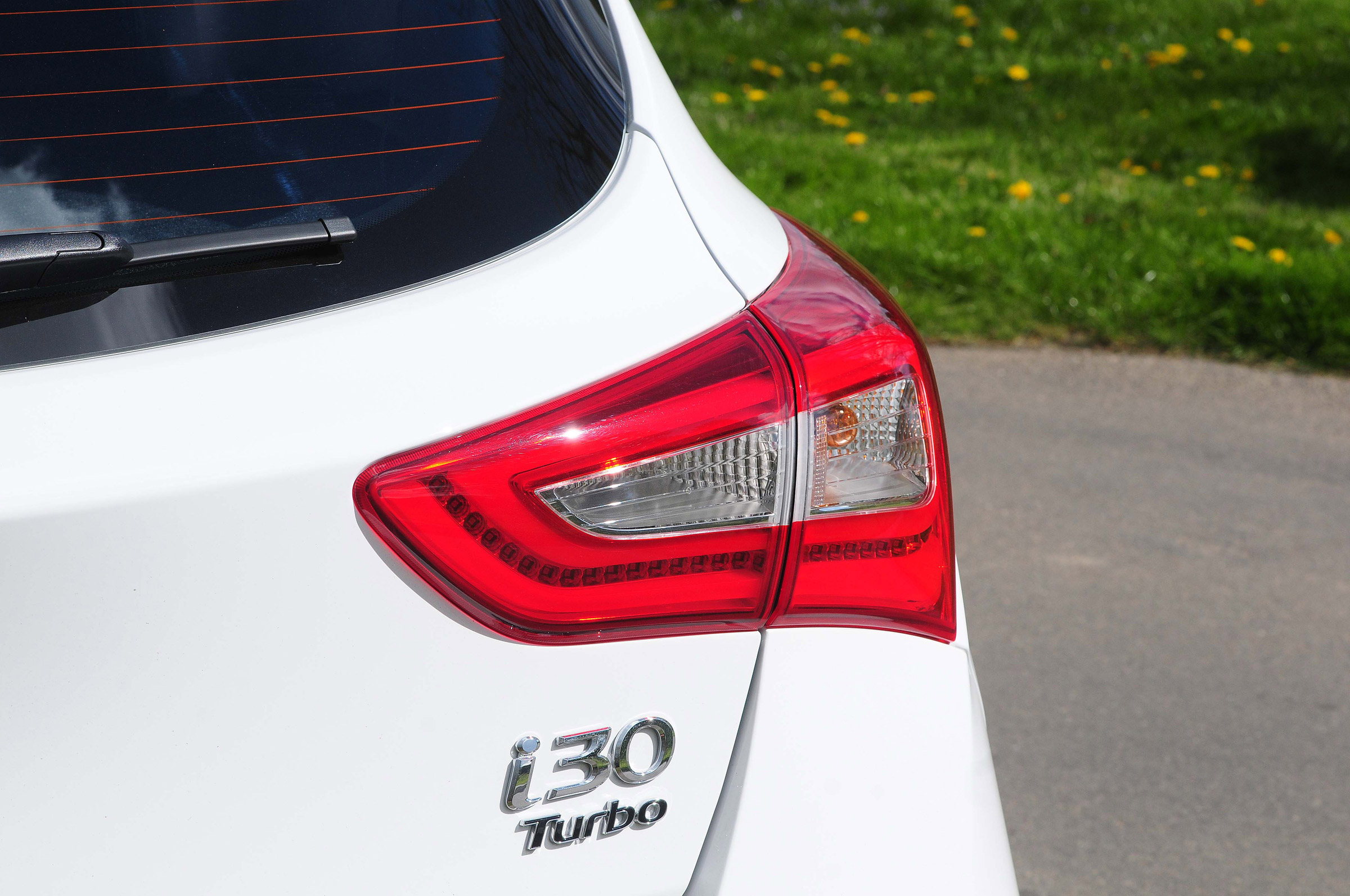 Hyundai i30 Turbo badge