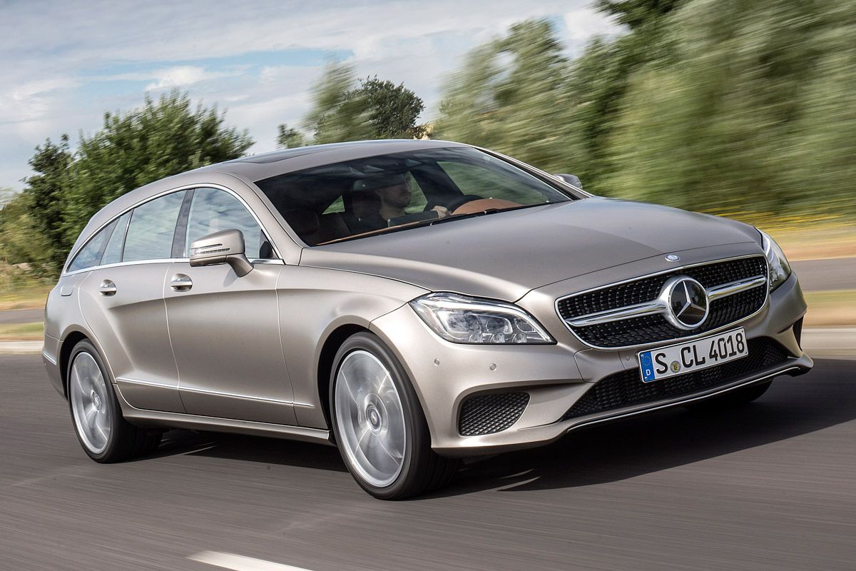 Mercedes CLS Shooting brake front
