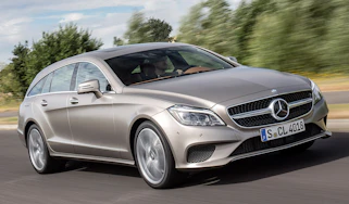 Mercedes CLS Shooting brake front