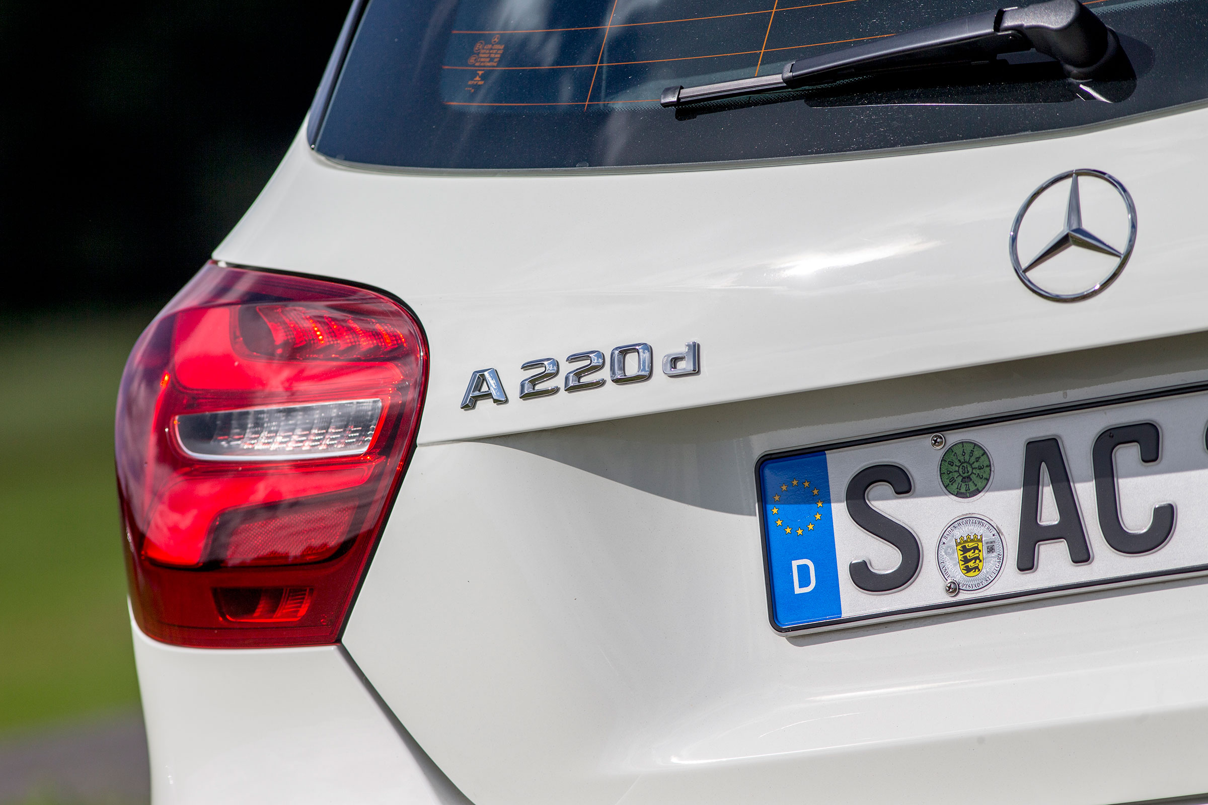 Mercedes A-Class - rear detail