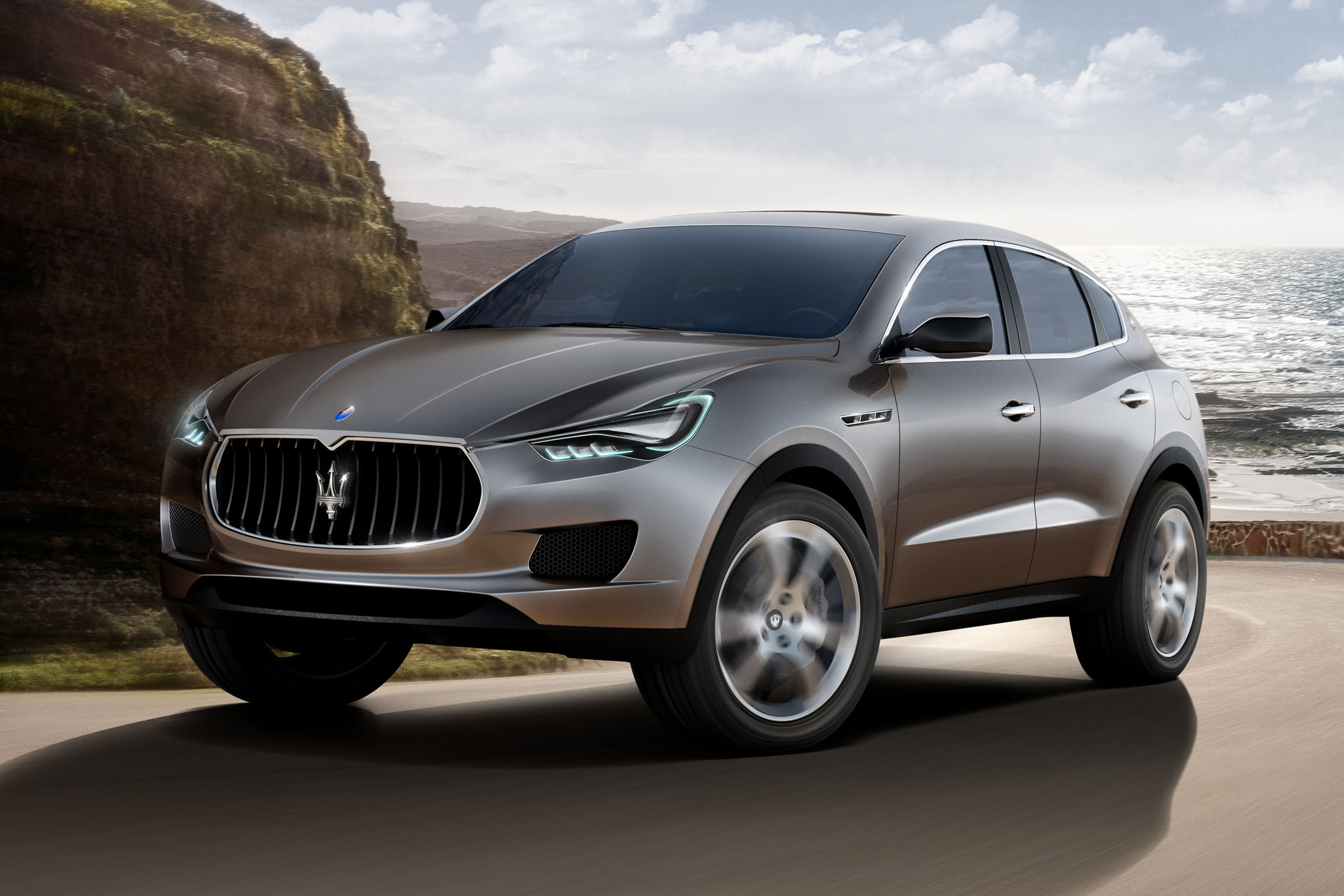 Maserati Levante render 