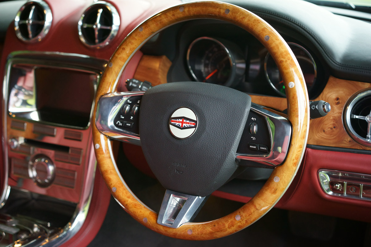 David Brown Speedback steering wheel