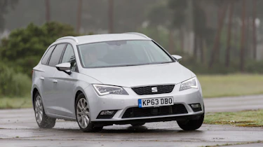 SEAT Leon ST estate 2014 front action