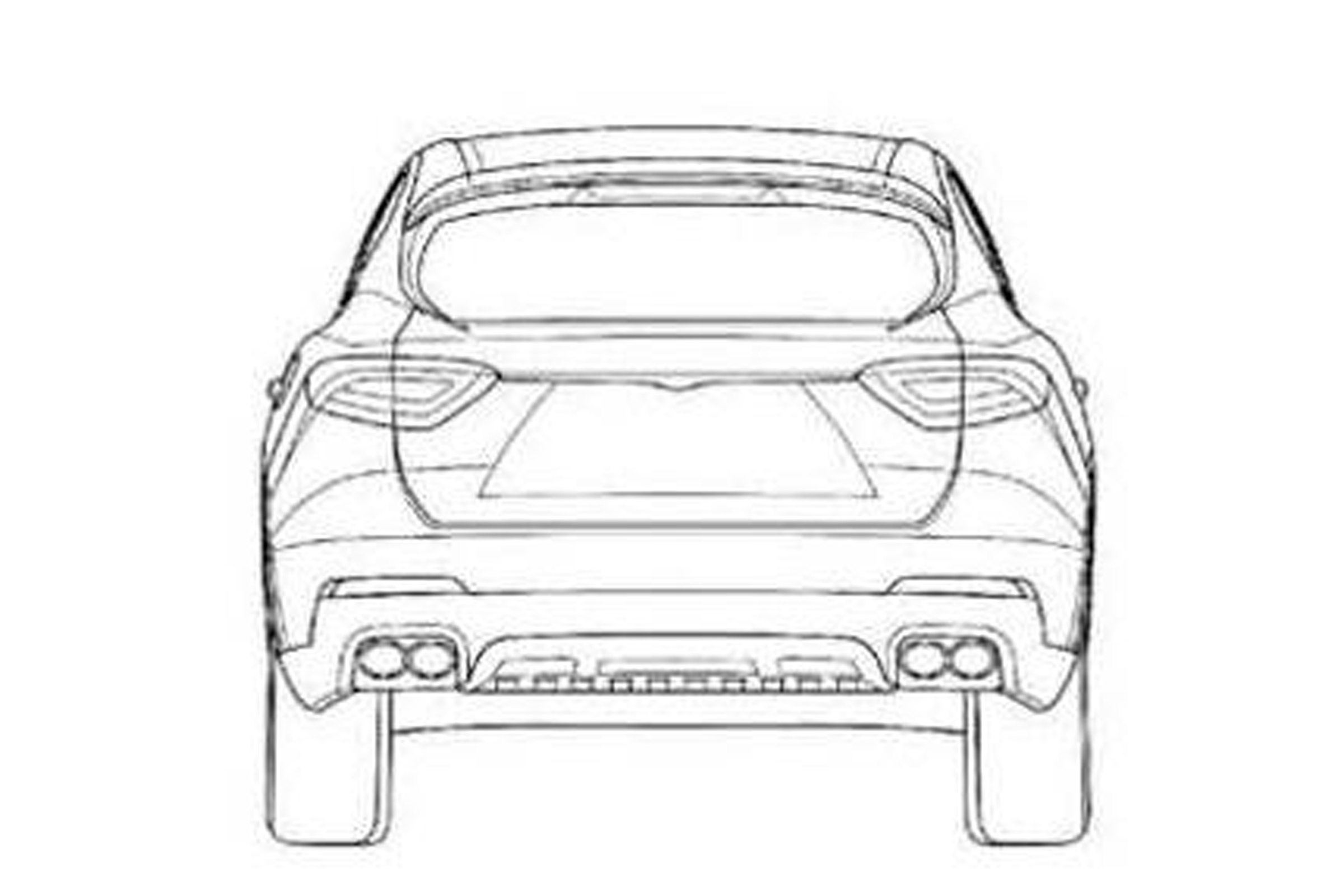 Maserati Levante sketch 6