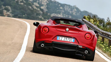 Alfa Romeo 4C Spider rear